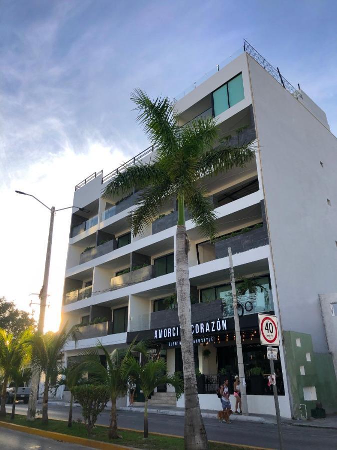 Rentas Vacacionales Torre Diez Playa del Carmen Ngoại thất bức ảnh