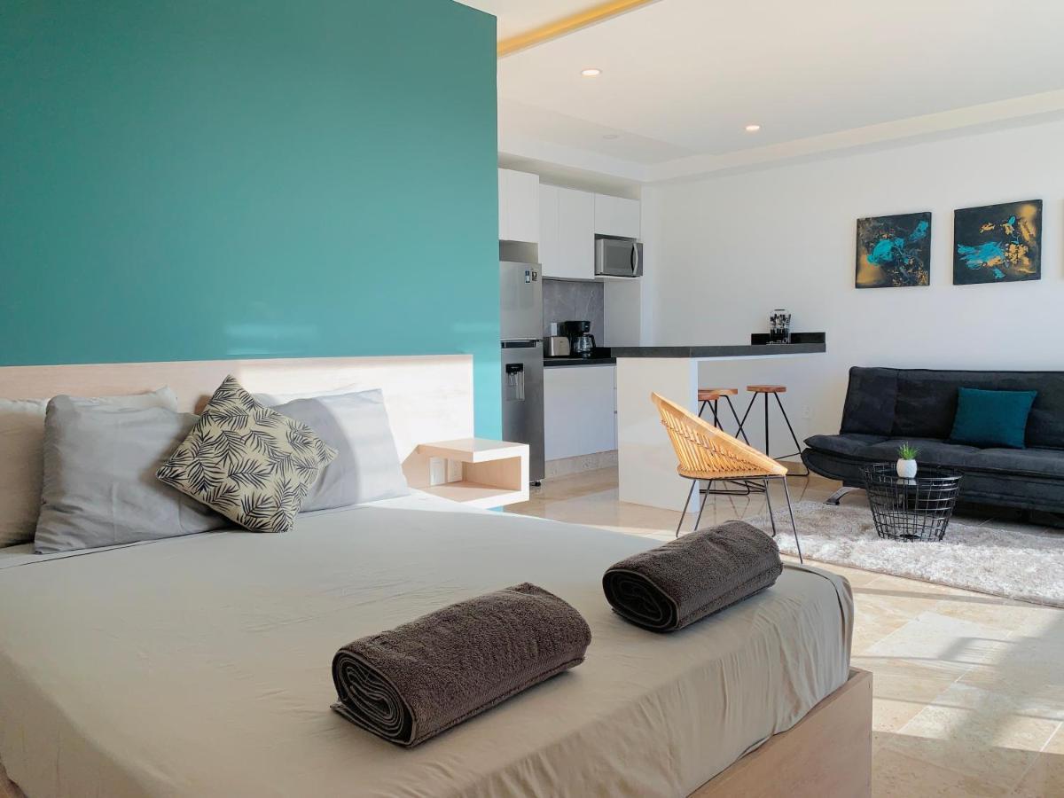 Rentas Vacacionales Torre Diez Playa del Carmen Ngoại thất bức ảnh